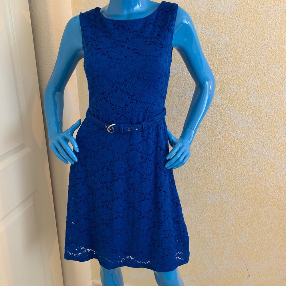 Alfani blue dress